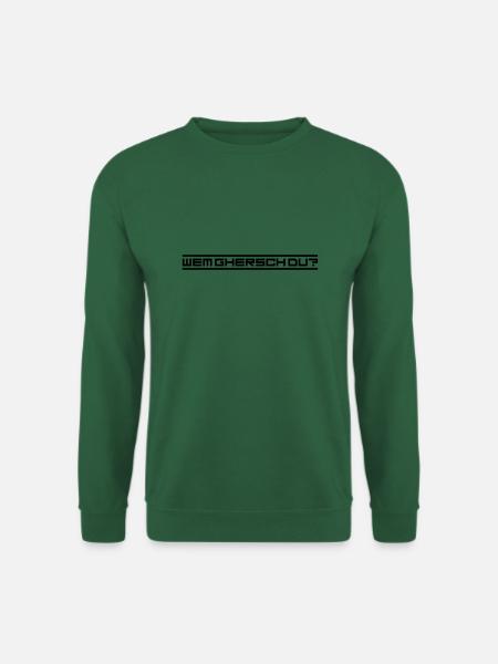 Wem ghersch du? - Unisex Pullover - Grün