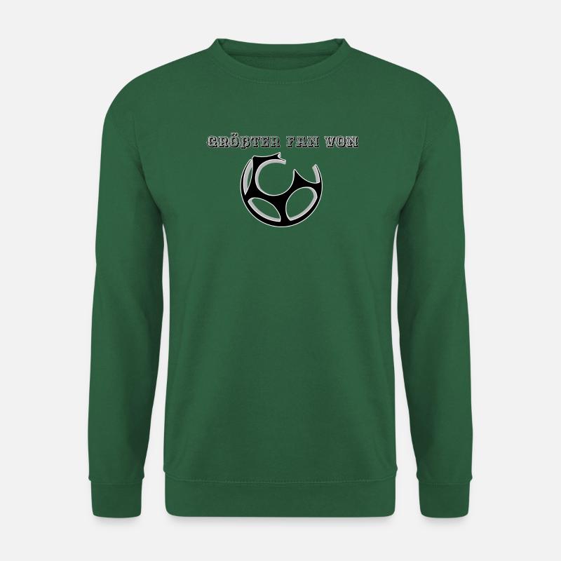 Größter Fan von ... - Unisex Pullover - Grün