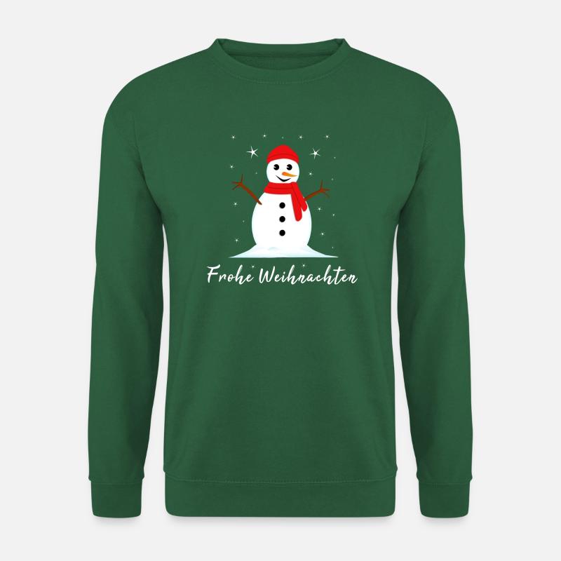 Frohe Weihnachten - Unisex Pullover - Grün