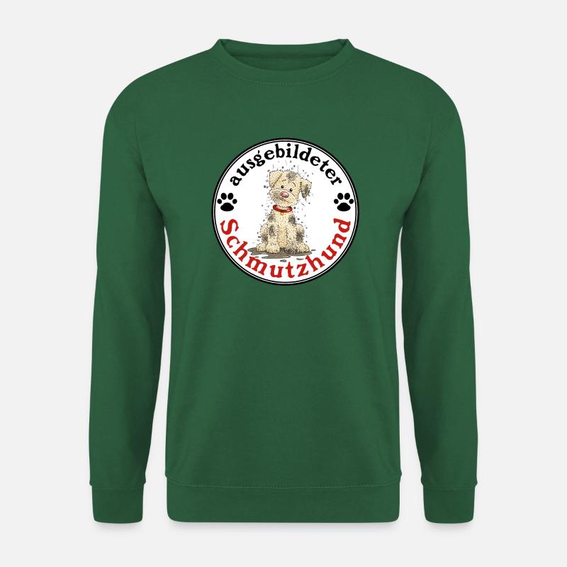 Schmutzhund1 2 - Unisex Pullover - Grün