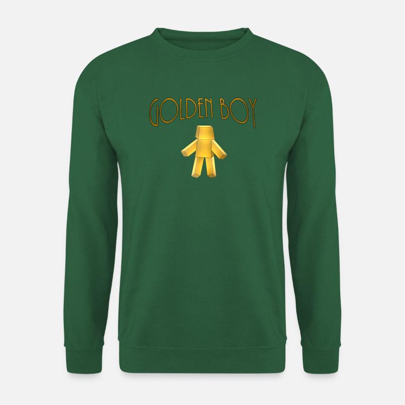 Goldener Junge - Unisex Pullover - Grün
