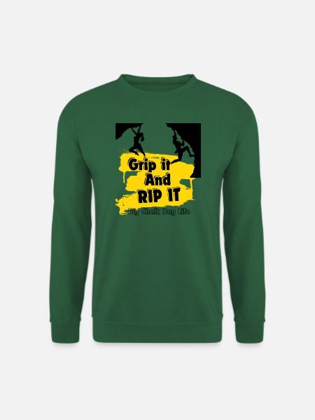 Rip It - Boulder Climbing - Unisex Sweatshirt - green