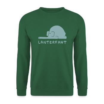 Lanterfant - Uniseks sweater - groen - Voor