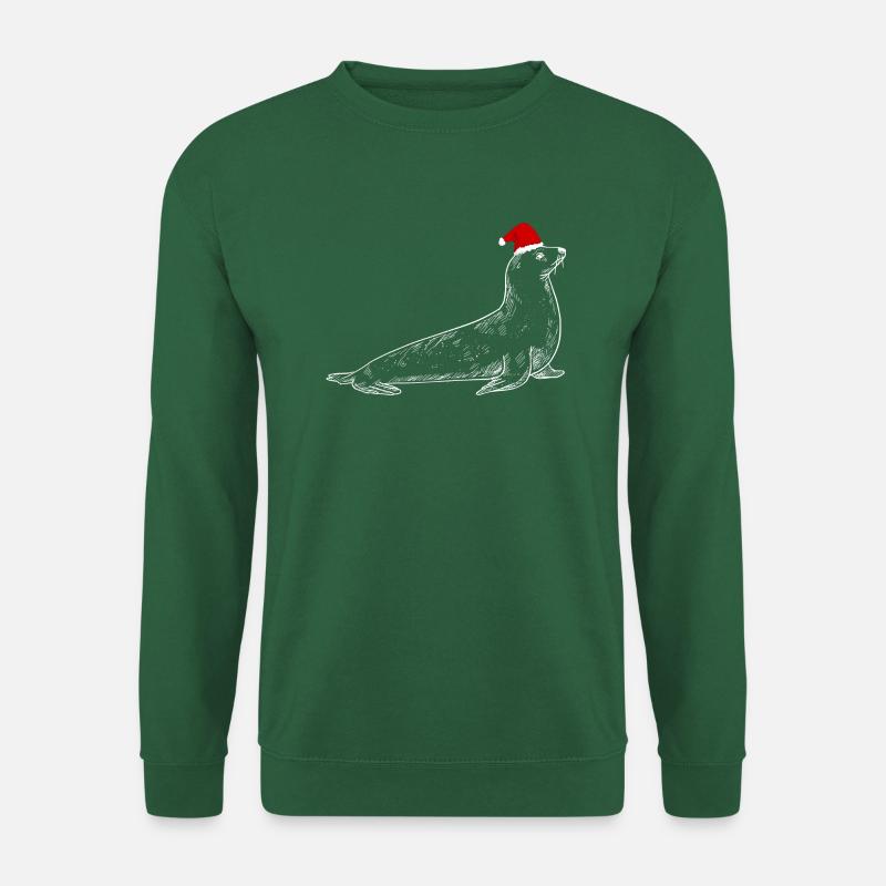 Weihnachtssiegel - Unisex Pullover - Grün