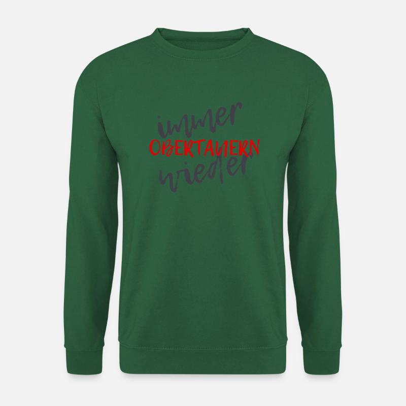 IMMER WIEDER OBERTAUERN - Unisex Pullover - Grün