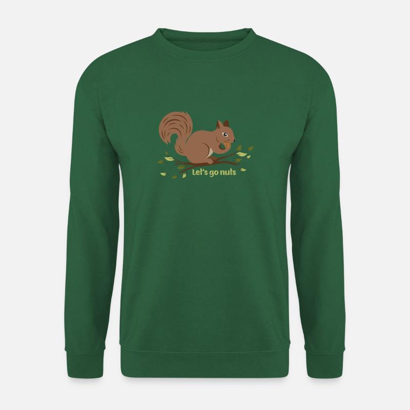 Forest Squirrel - Unisex Pullover - Grün