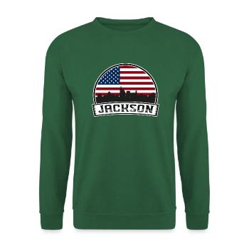 Jackson Skyline - Unisex Pullover - Grün - Vorne