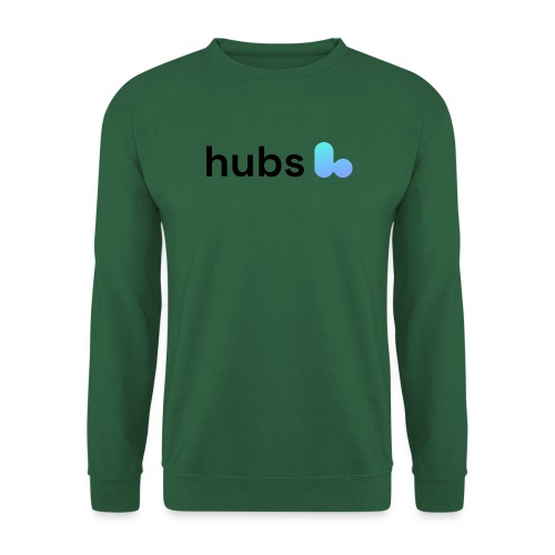 Hubs Logo Black - Unisex Sweatshirt