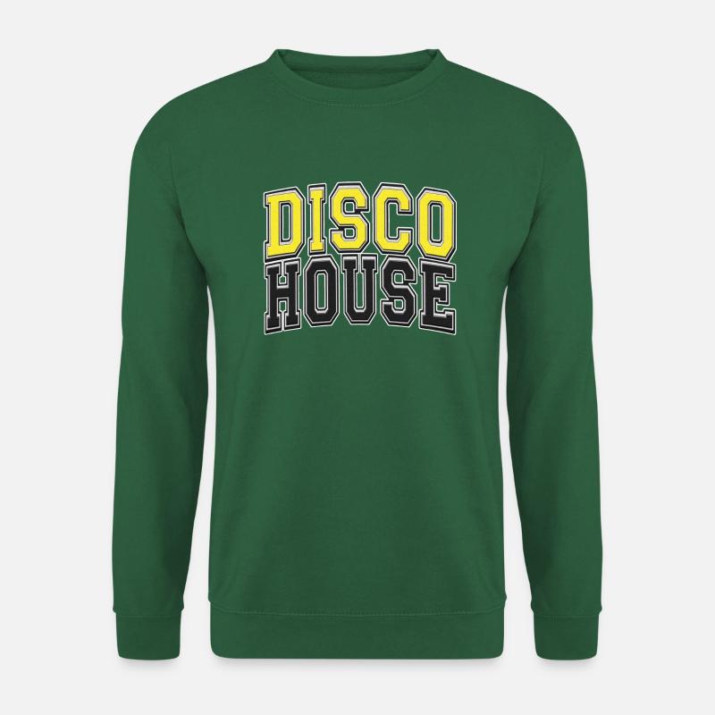 Disco House Varsity Style - Unisex Sweatshirt - green