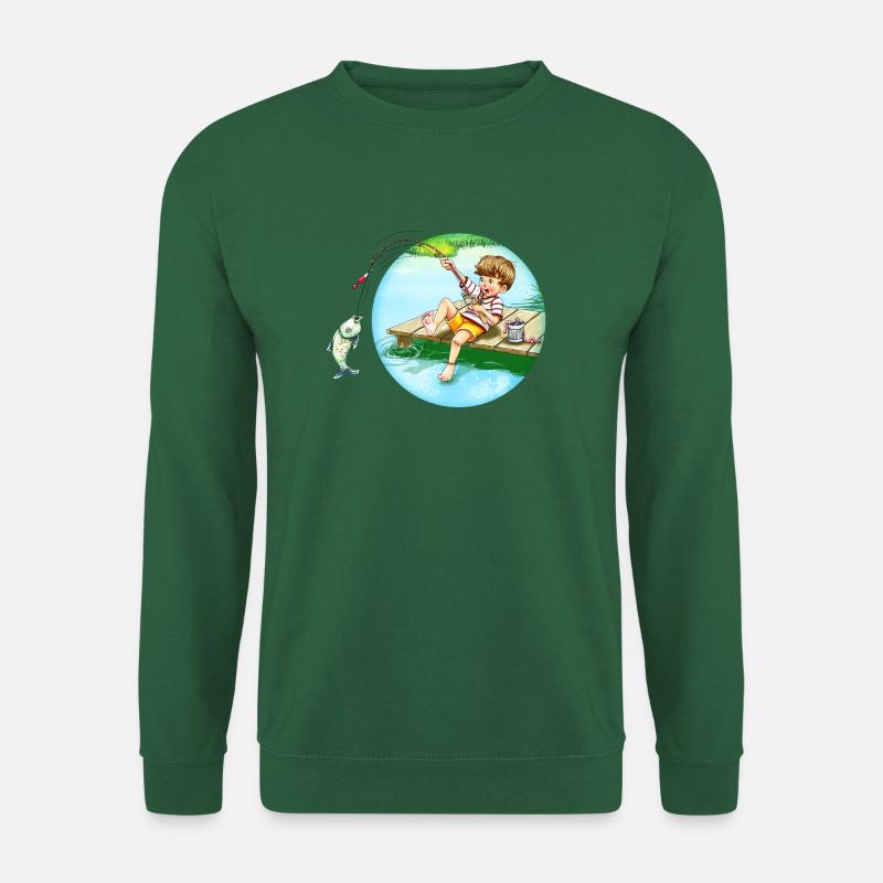 Großer Fang - Unisex Pullover - Grün