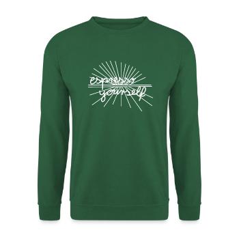 Espresso vous-même - Sweat-shirt Unisexe - vert foncé - Devant