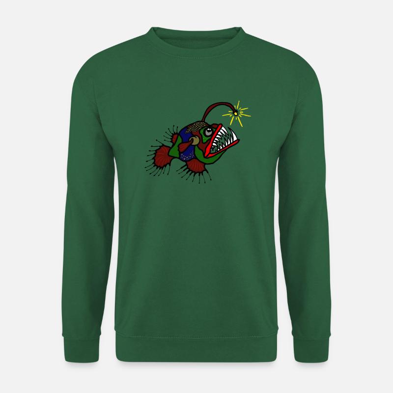 anglerFisch - Unisex Pullover - Grün