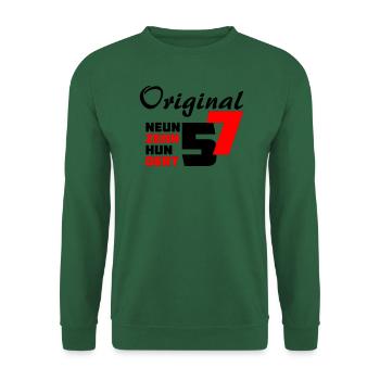 Original Jahrgang 1957 - Unisex Pullover - Grün - Vorne