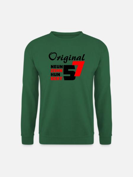 Original Jahrgang 1957 - Unisex Pullover - Grün