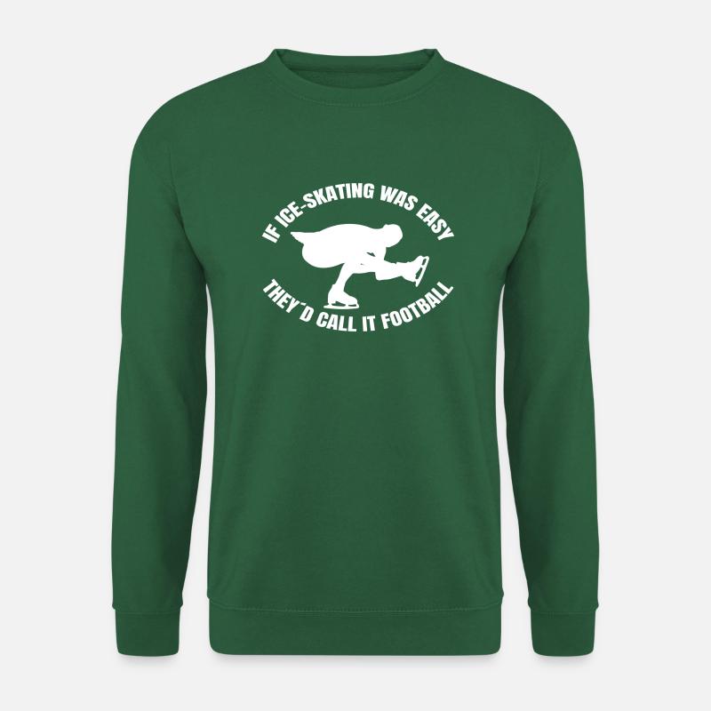 Eiskunstlaufen Eislauf Schlittschuh Eiskunstlauf - Unisex Pullover - Grün
