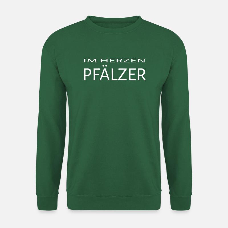 IM HERZEN PFÄLZER - Unisex Pullover - Grün