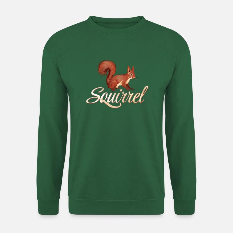 Squirrel Eichhörnchen - Unisex Pullover - Grün