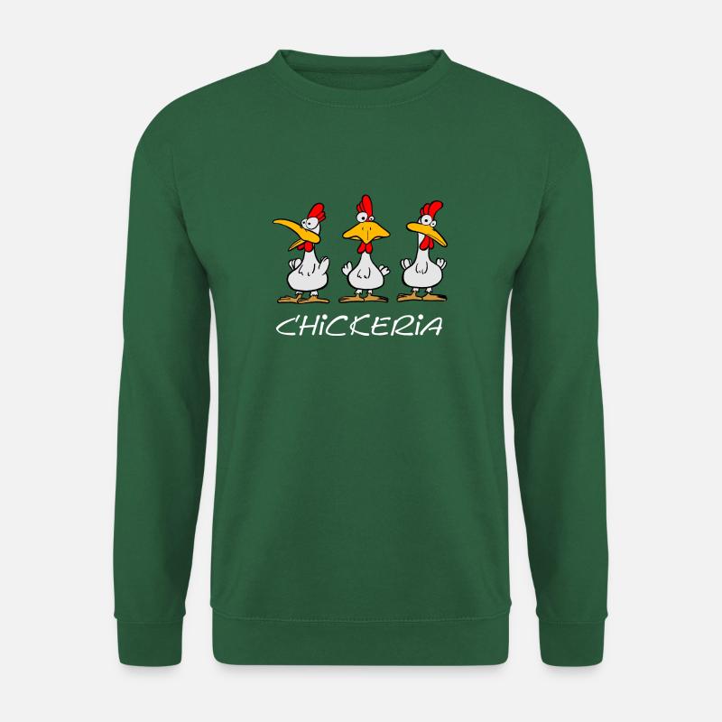 Chickeria - Unisex Pullover - Grün