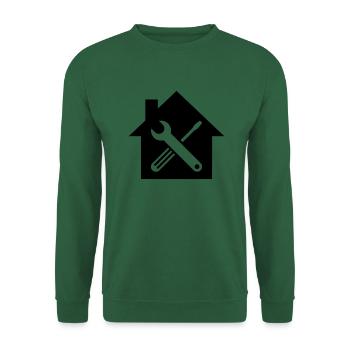 Workshop Symbol - Unisex Sweatshirt - green - Front