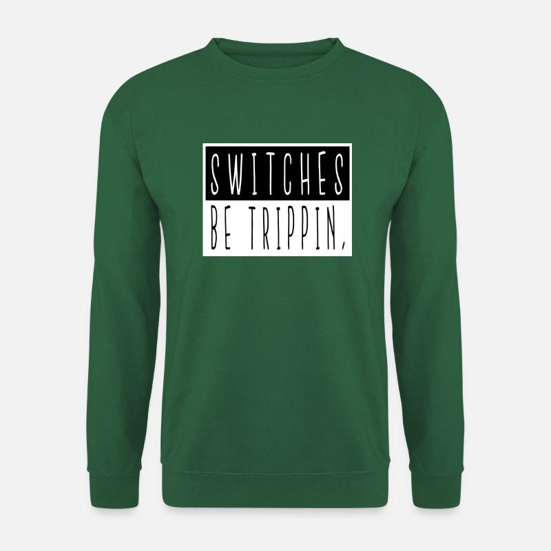devices electricians present electrician gift - Unisex Pullover - Grün