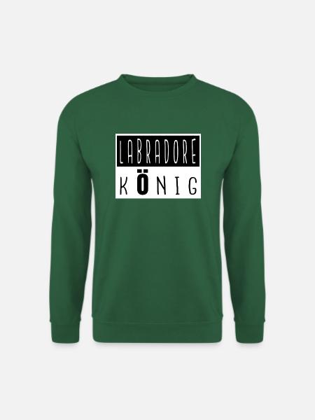 lieben lustig hundehalter bluthund geschenk - Unisex Pullover - Grün
