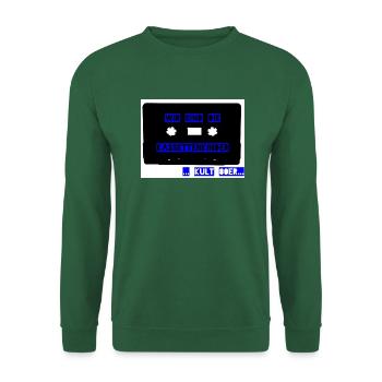 Wir sind die Kassettenkinder - blau - Unisex Pullover - Grün - Vorne