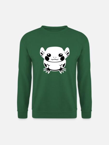 Cartoon Axolotl - Unisex Sweatshirt - green