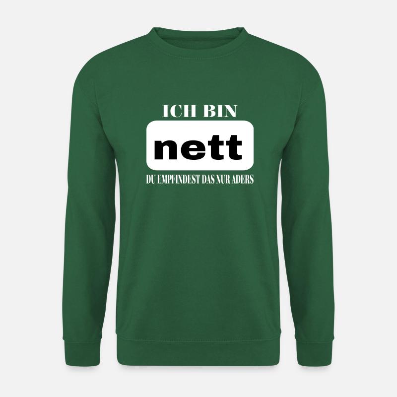 Nett - Unisex Pullover - Grün