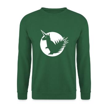 Einhörnchen Official Girls - Unisex Pullover - Grün - Vorne