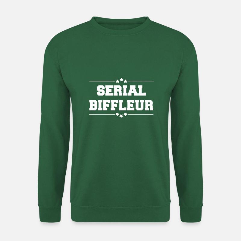 SERIEN BIFFLEUR WHITE - Unisex Pullover - Grün