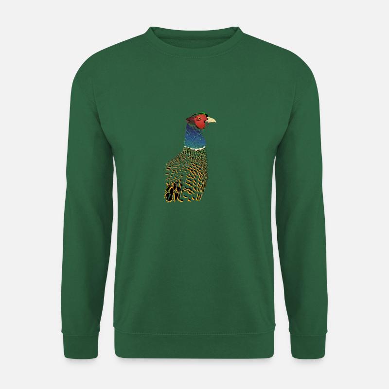 Fanomer Fasan - Unisex Pullover - Grün