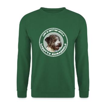 Meilleure vie - Sweat-shirt Unisexe - vert foncé - Devant