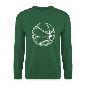 Basketball - Sweat-shirt Unisexe - vert foncé - Devant