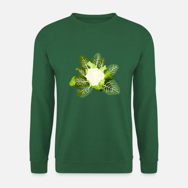 Cabbage Flower Vegetable Garden Vegetable - Unisex Sweatshirt - green