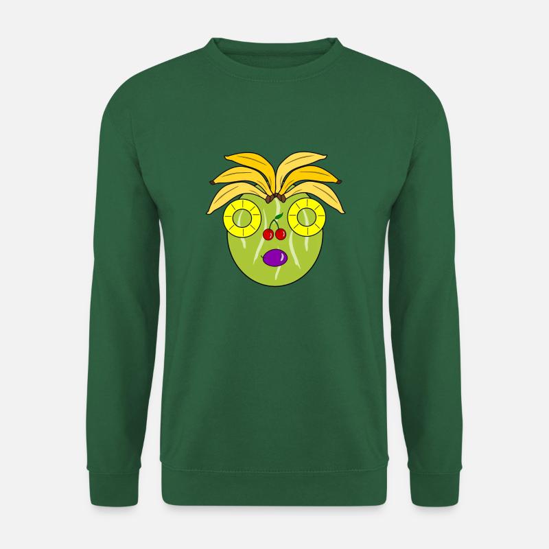Crazy fruits - Unisex Pullover - Grün