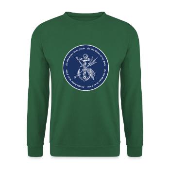 Nu Budder Lustiger Spruch Nordsee Ostsee - Unisex Pullover - Grün - Vorne