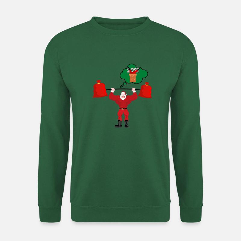 Passend zum Weihnachtsmann - Unisex Pullover - Grün