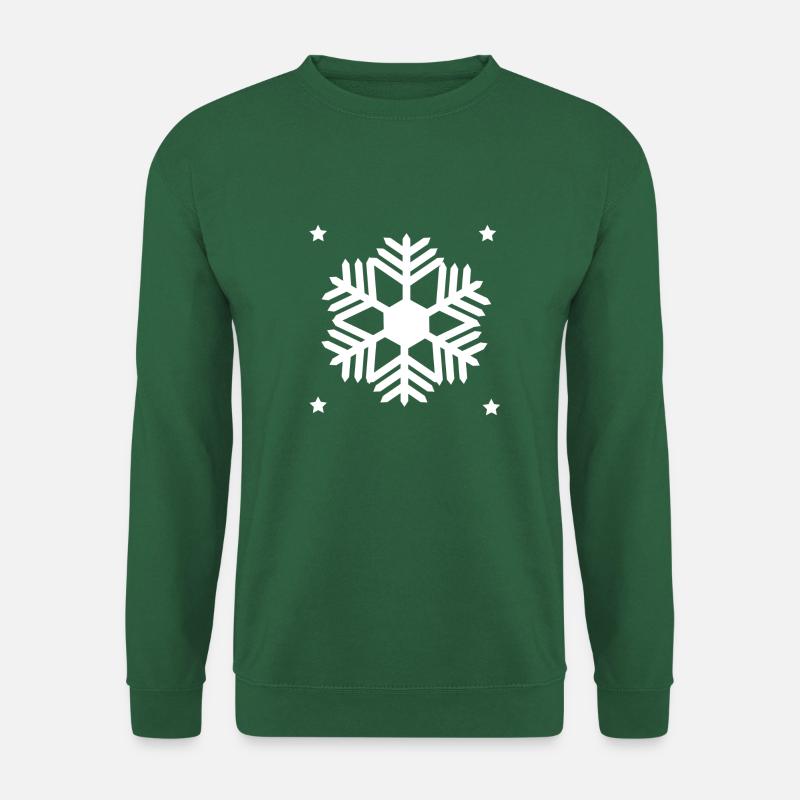 Schneeflocke - Unisex Pullover - Grün