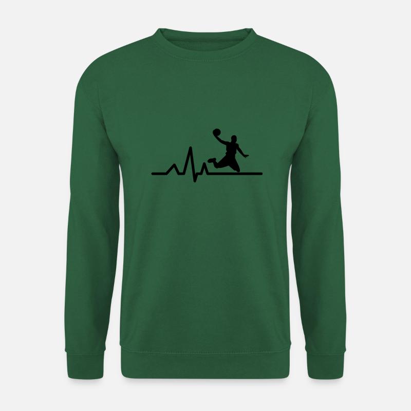 Basketball-Love - Unisex Pullover - Grün