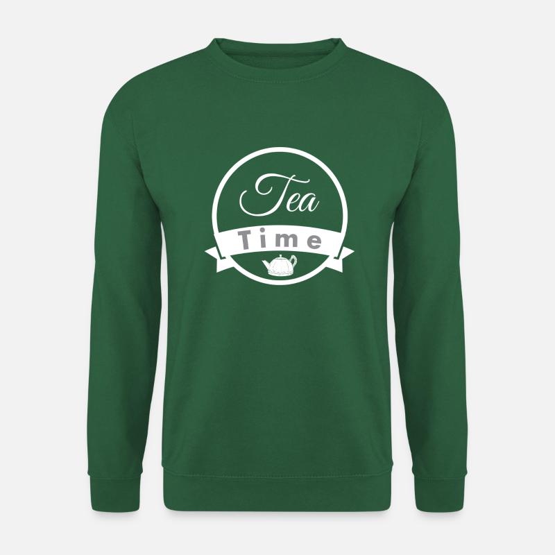 Tea Time - Unisex Pullover - Grün