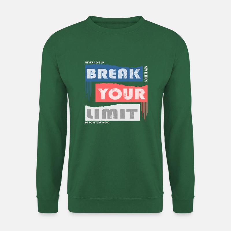Break your Limits - Unisex Sweatshirt - green