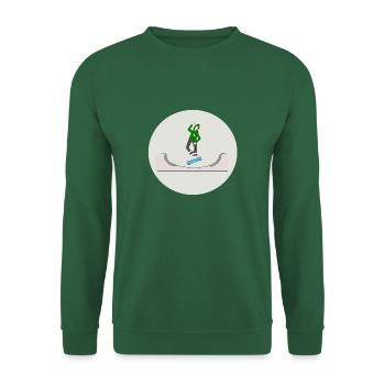 Skater - Unisex Sweatshirt - green - Front