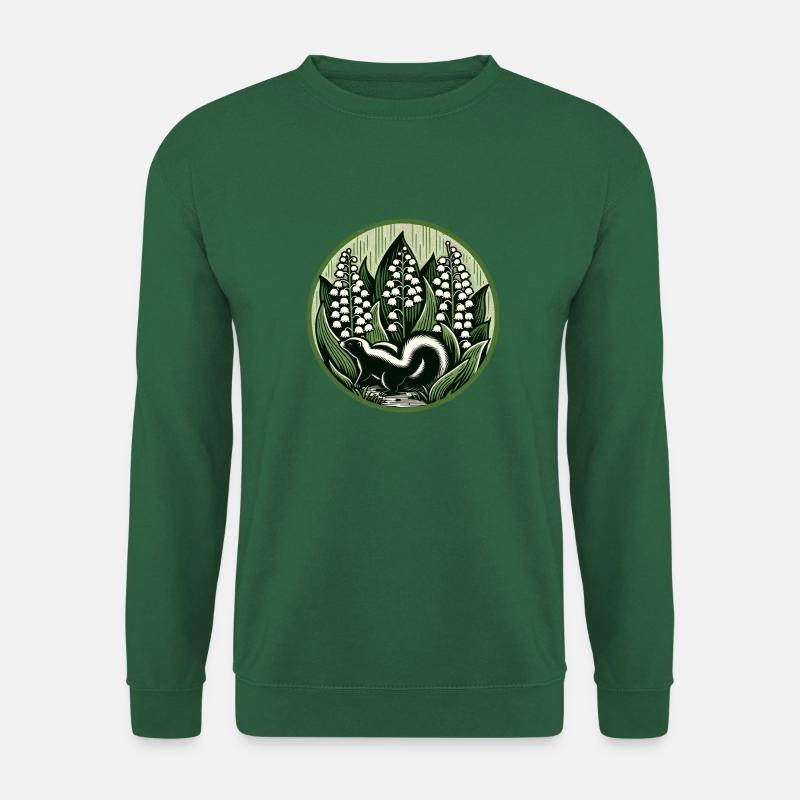 Skunk-Liebhaber - Unisex Pullover - Grün