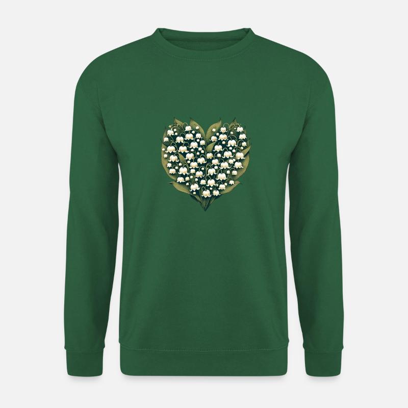 Maiglöckchen - Unisex Pullover - Grün