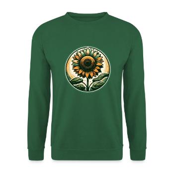 Tournesol - Sweat-shirt Unisexe - vert foncé - Devant