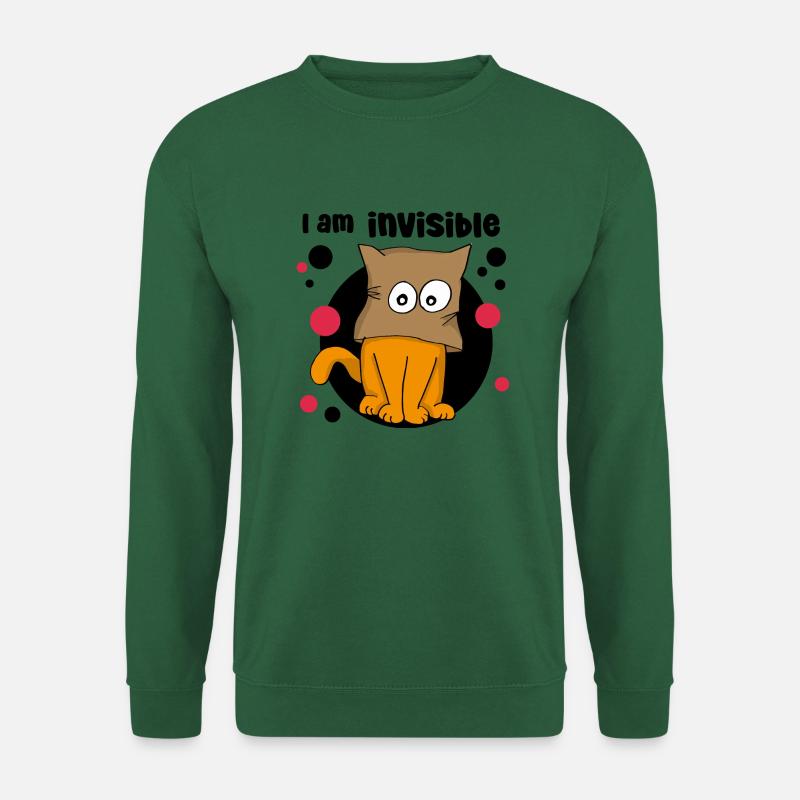 I am invisible - Unisex Pullover - Grün