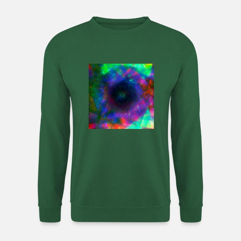 Y2k Psychedelisches Design - Unisex Pullover - Grün