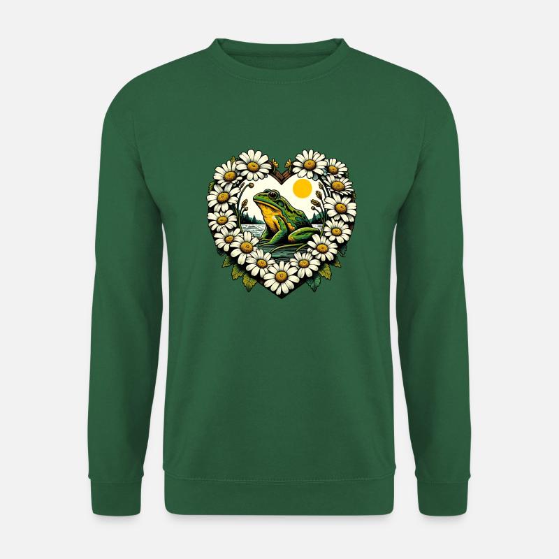 Froschiger See - Unisex Pullover - Grün