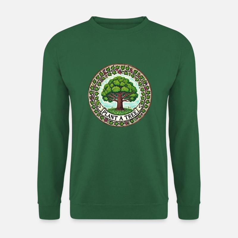 Pflanzen Sie einen Baum - Unisex Pullover - Grün