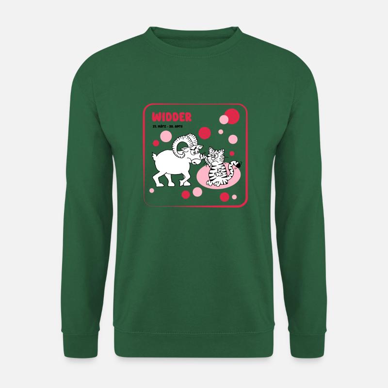 Sternzeichen Widder - Unisex Pullover - Grün
